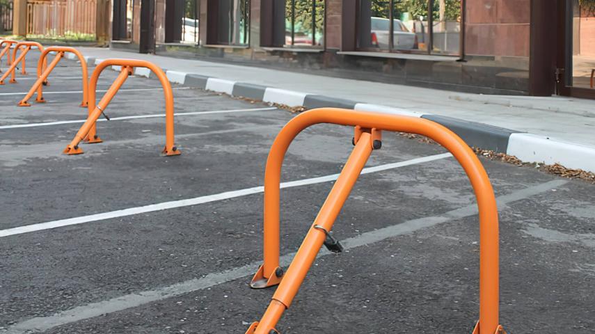 парковочные барьеры в Тырныаузе