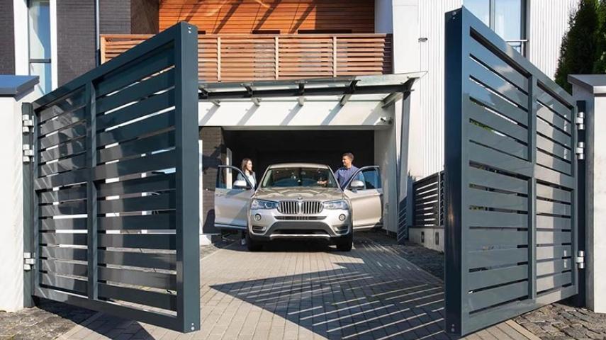 распашные ворота в Тырныаузе