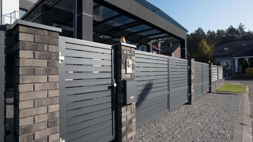 ворота с калиткой в Тырныаузе